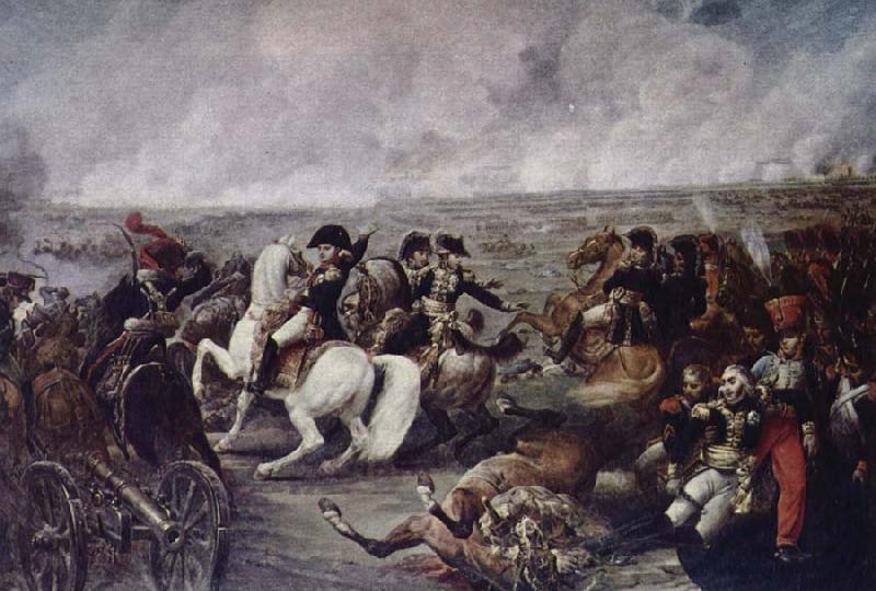 unknow artist Napoleon in battle wide Wagram oil painting image